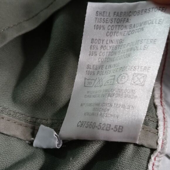 Closed Army Green Utility Jacket Size Medium - Picture 8 of 11